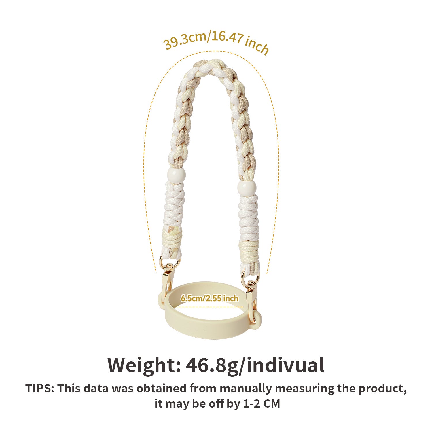 Handmade Stanley Cup Handle Strap Colorful Carry Rope