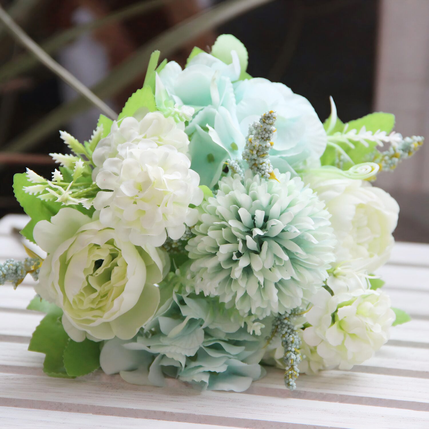 Valentine Nordic Peony Hydrangea Artificial Home Decor