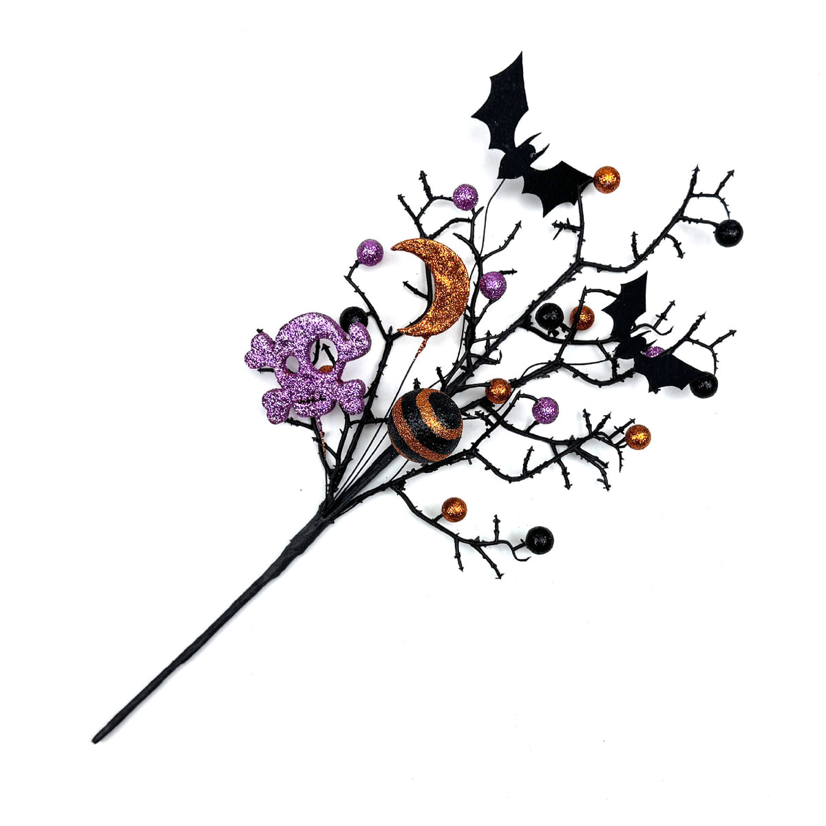 Halloween Black Branch Decorative Stem for Vase