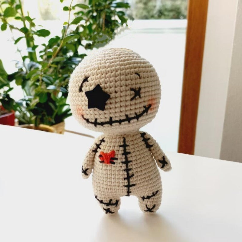 Handmade Crochet Halloween Plush Character Decor