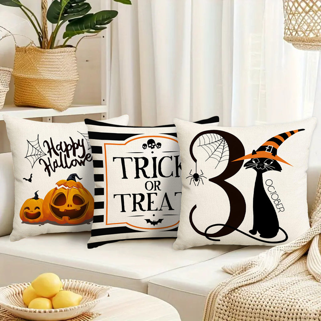 Halloween Pillow Cover Fall Holiday Home Decor