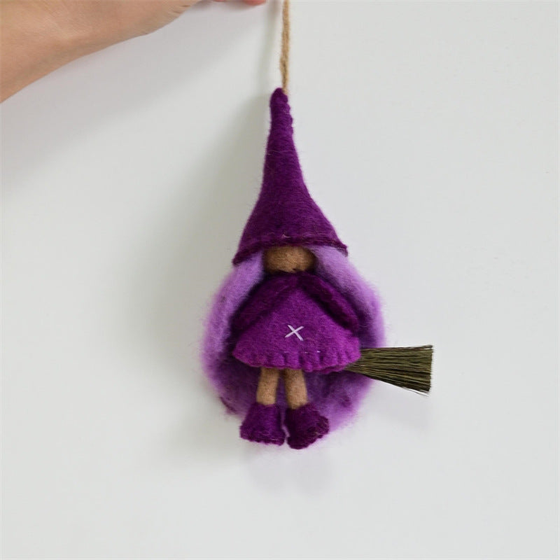 Handmade Felt Animal Keychain Plush Bag Charm Ornament
