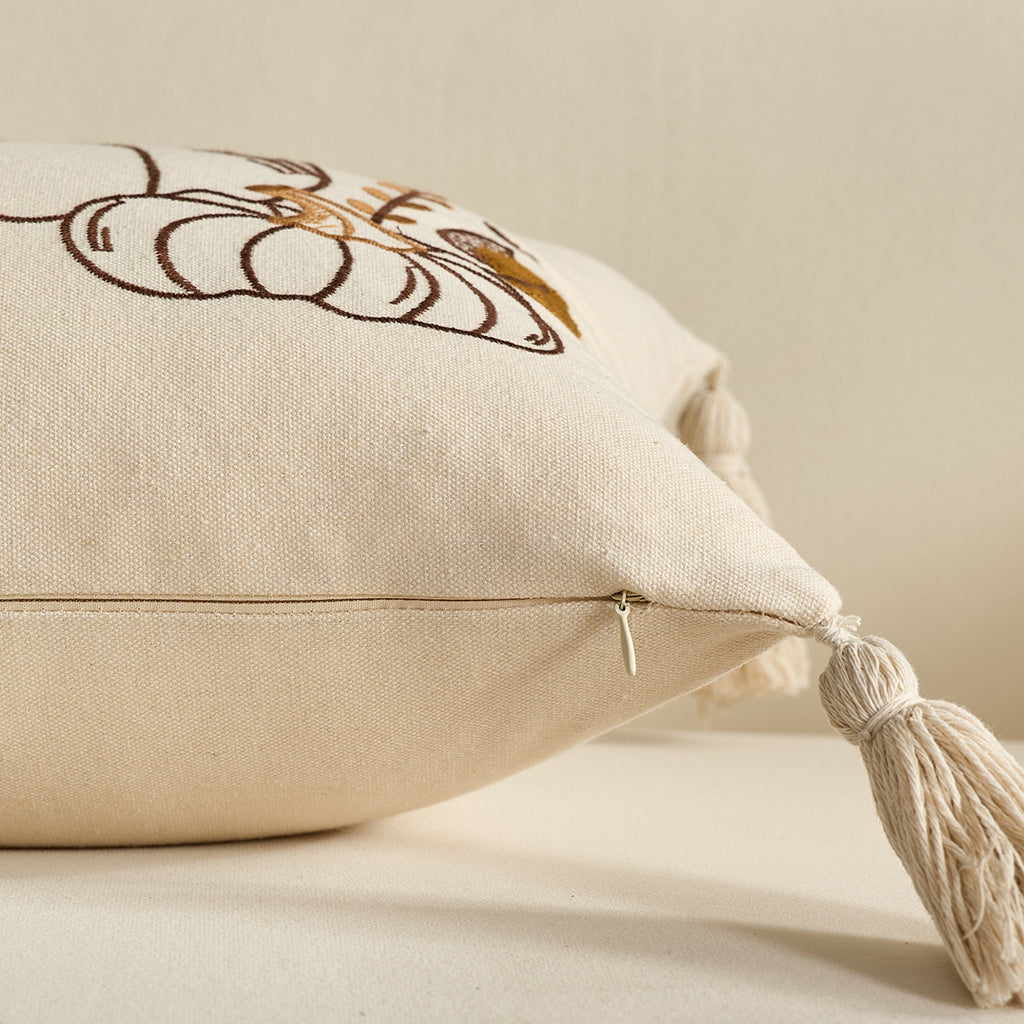 Fall Pumpkin Pillow Covers Halloween Thanksgiving Home Decor