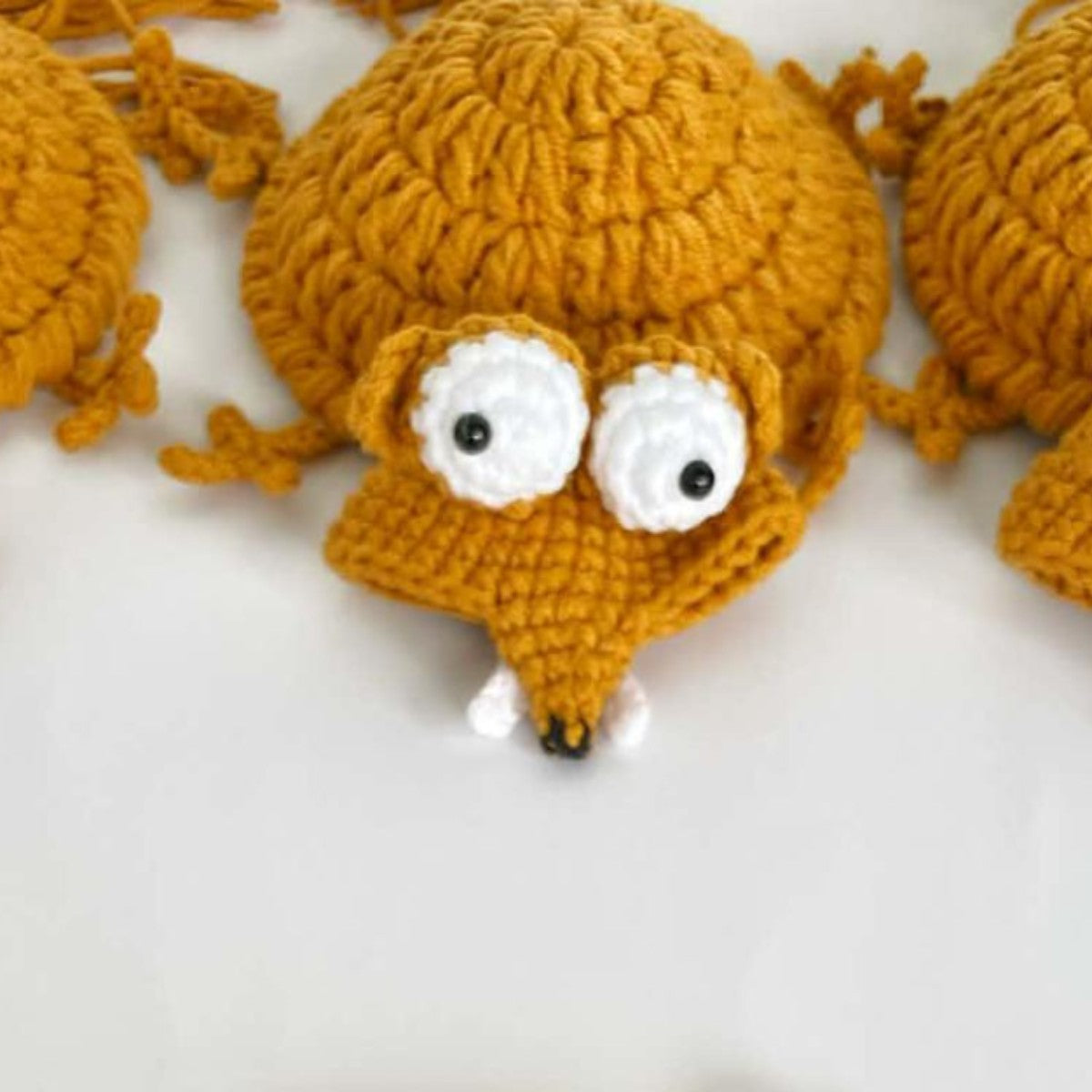 Handmade Crochet Animal Coaster Knit Mug Mat Table Decor