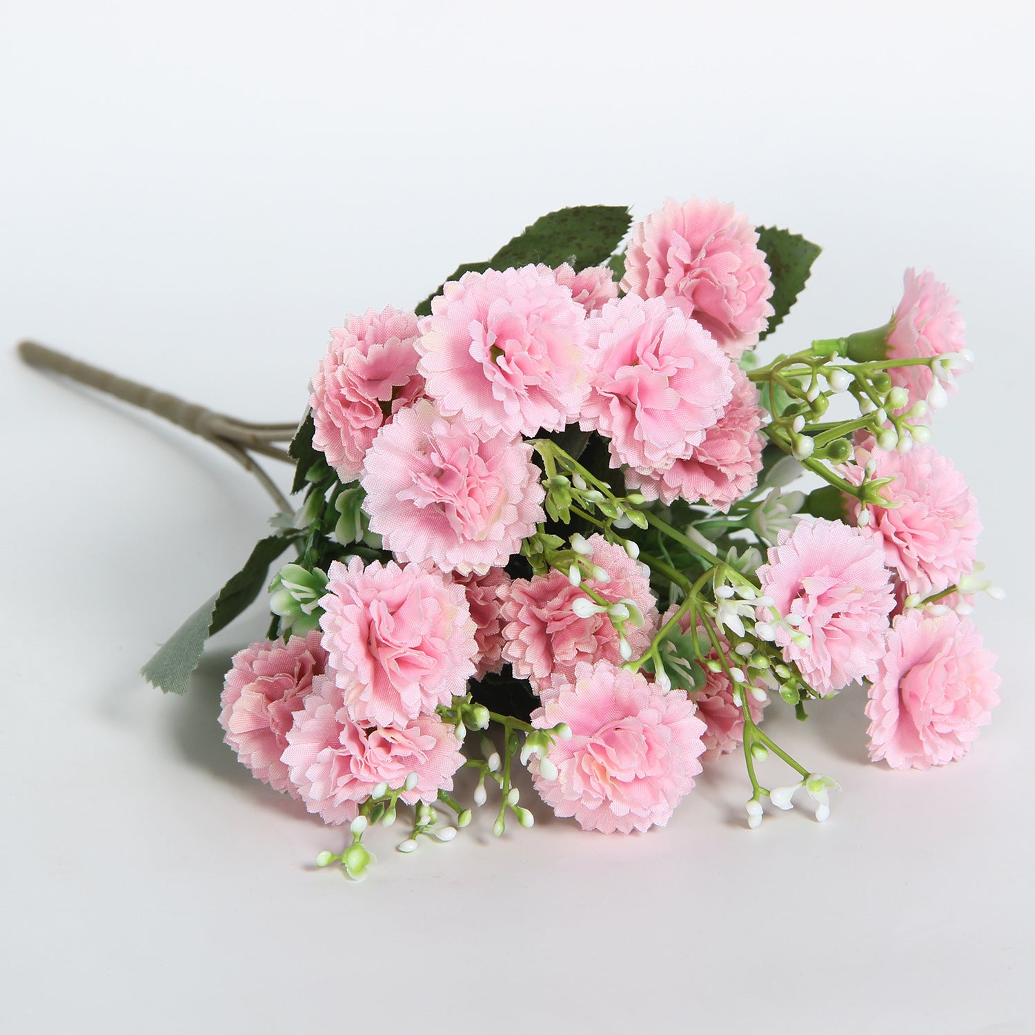 Silk Flower Bouquet Faux Floral Decorative Accent