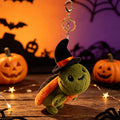 Halloween Plush Turtle Witch Hat Keychain Hanging Ornament