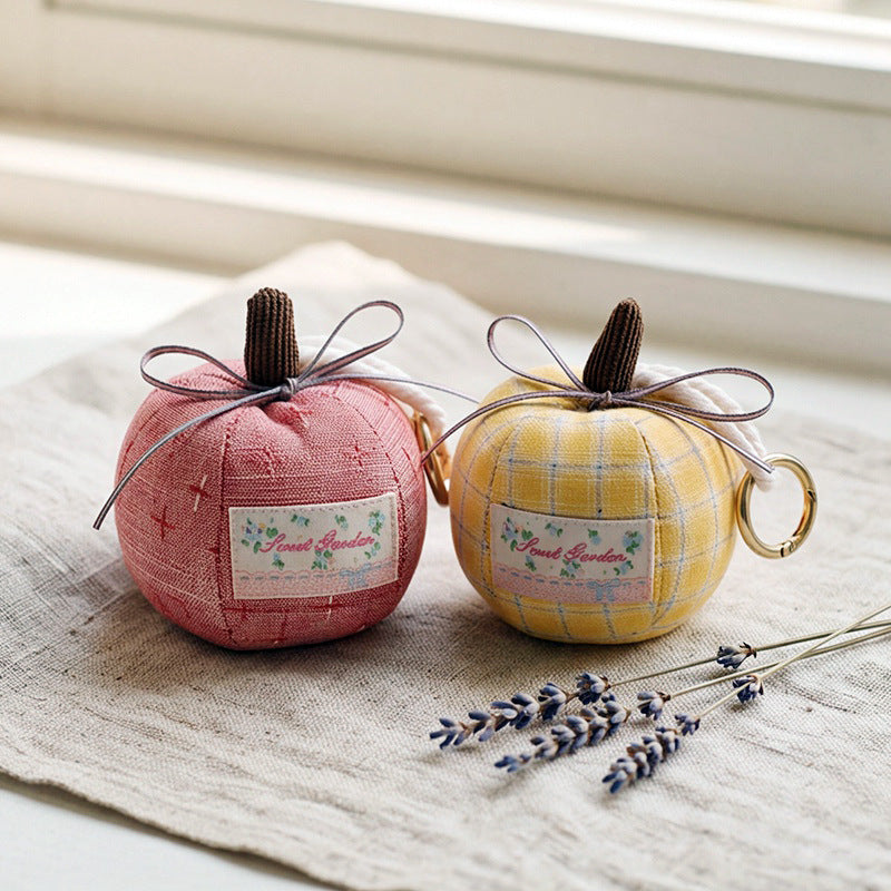 Christmas Fabric Apple Plush Ornament Holiday Seasonal Decor
