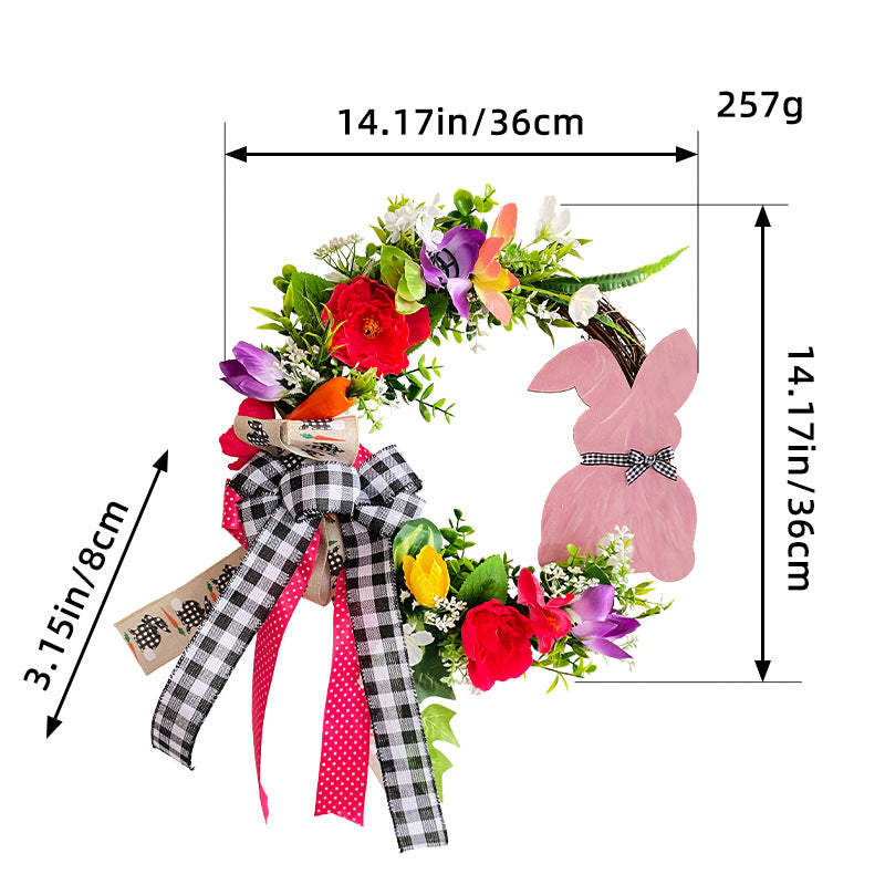 Holiday Decor Wreath Hanging Decoration for Home
