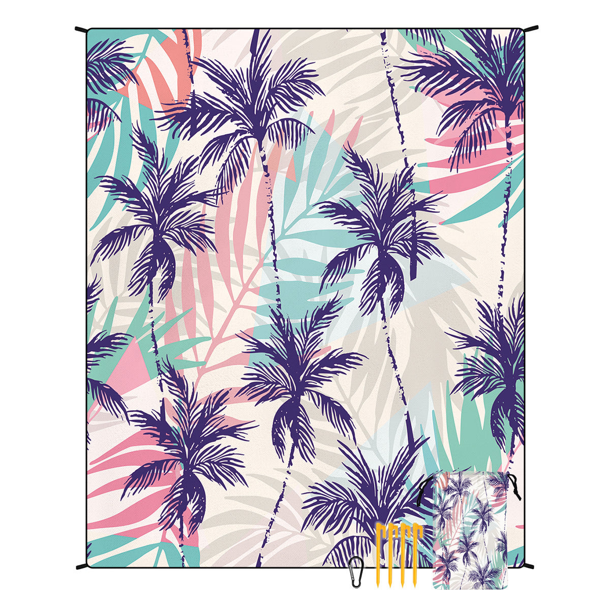 Boho Outdoor Beach Picnic Mat Large Waterproof Ground Sheet