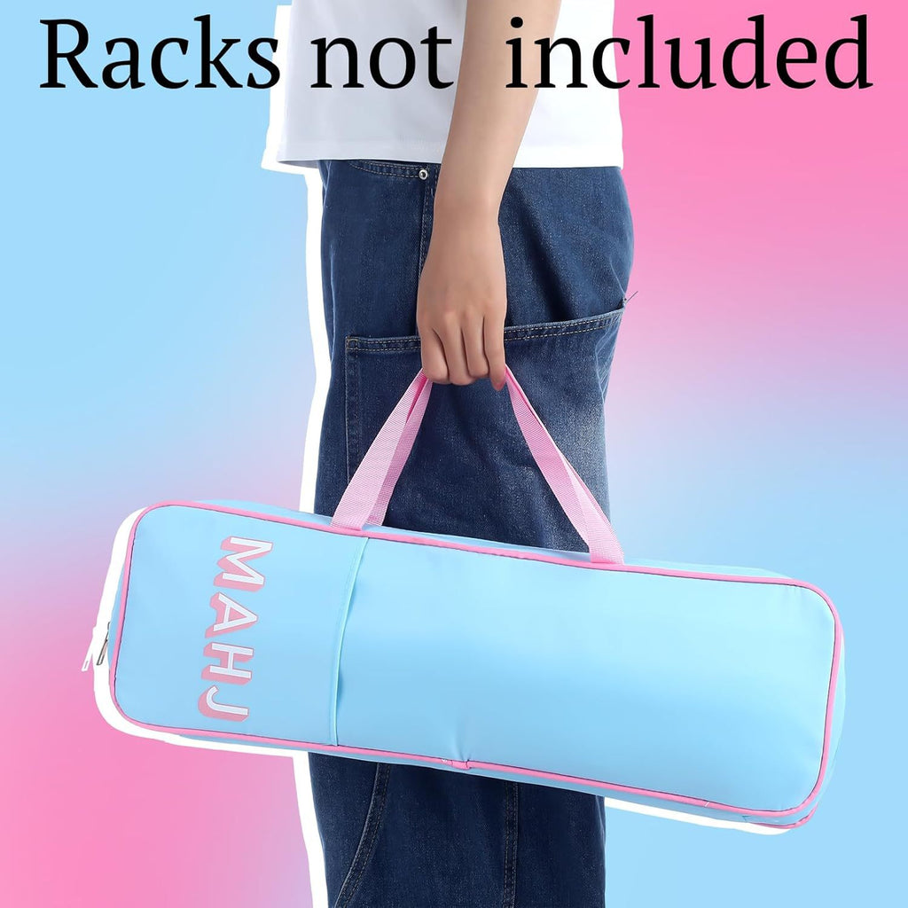 Large Mahjong Carrying Bag Travel Storage Case Organizer