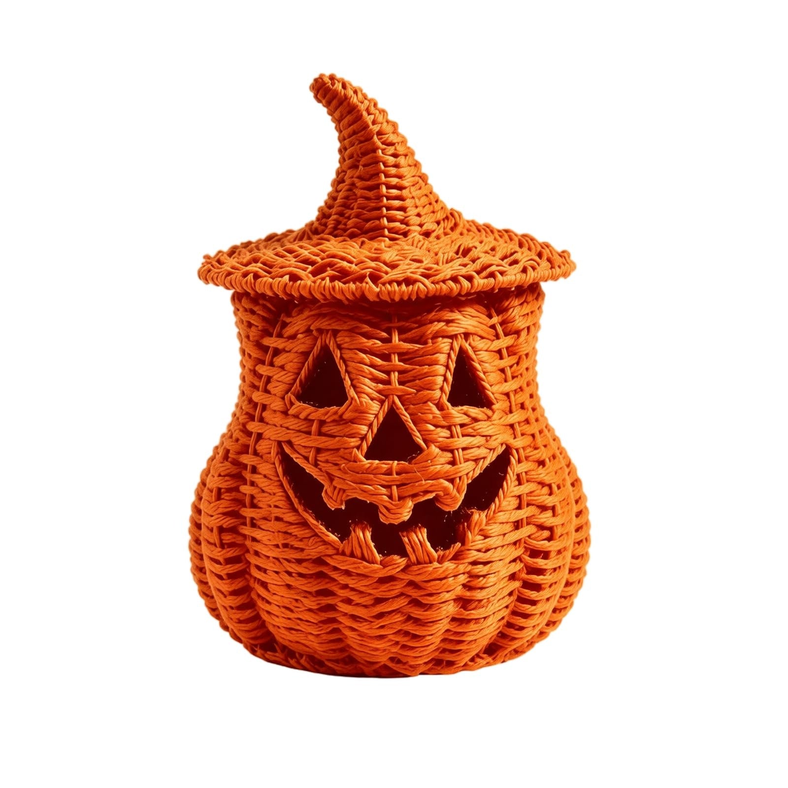 Halloween Resin Pumpkin Lantern Tabletop Decor