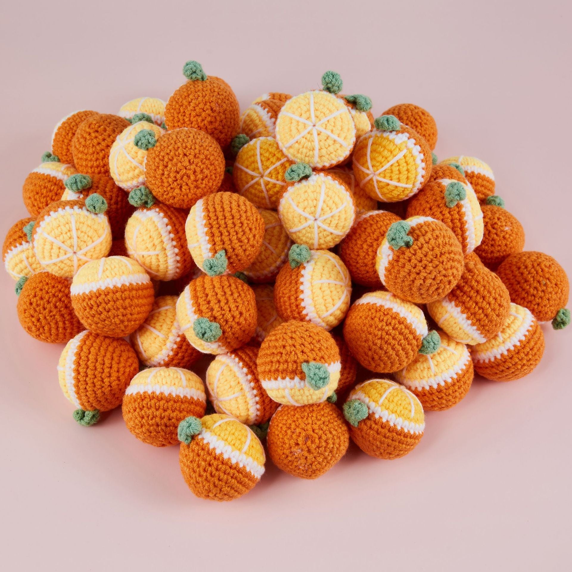 Valentine’s Day Crochet Orange Sunflower Cute Knitted Gift