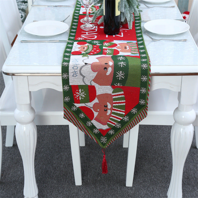Christmas Table Runner Holiday Dining Decor