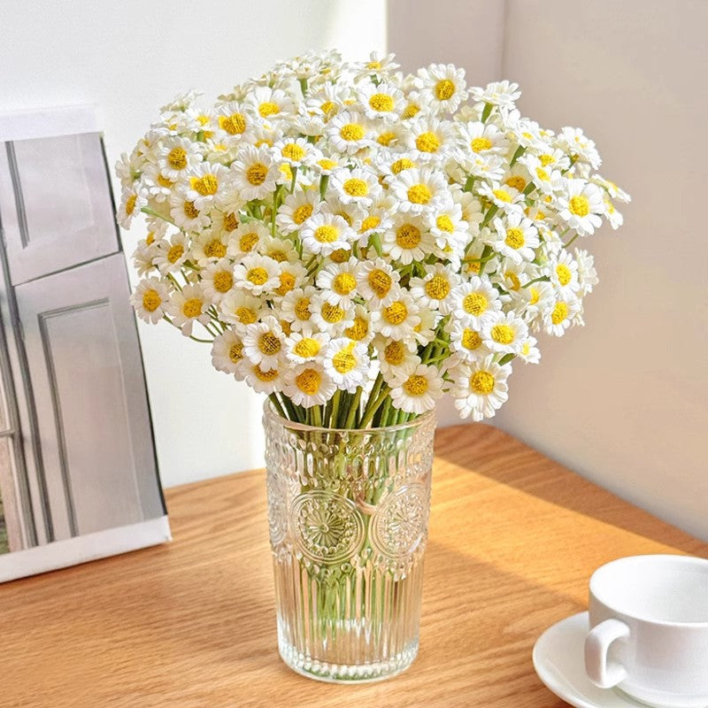 Artificial Daisy Flower Bouquet Faux Floral Home Wedding Decor