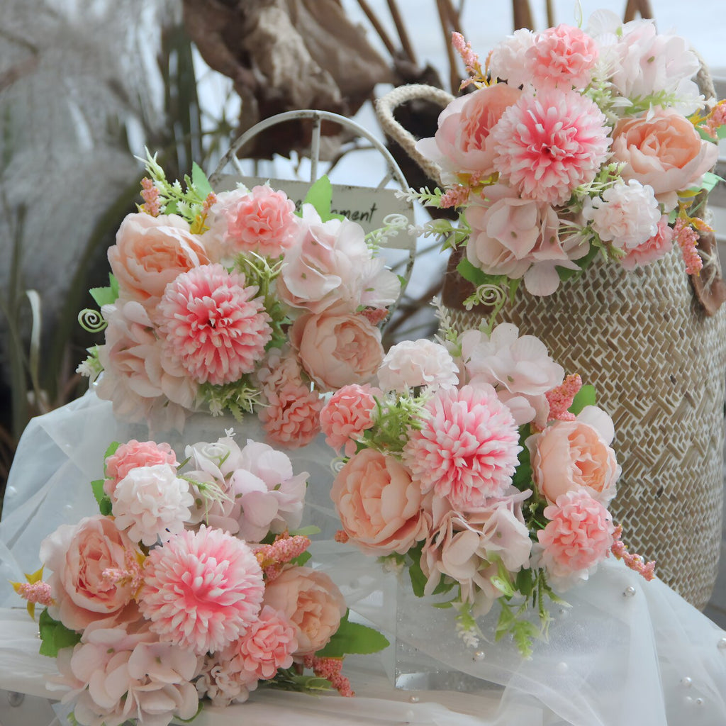 Valentine Nordic Peony Hydrangea Artificial Home Decor