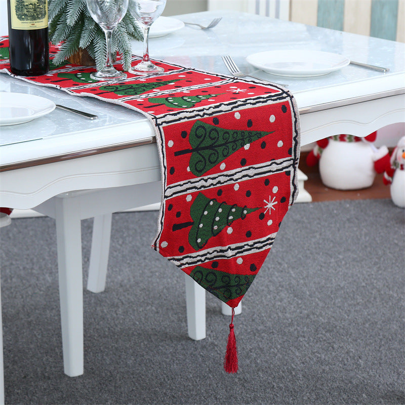 Christmas Table Runner Holiday Dining Decor
