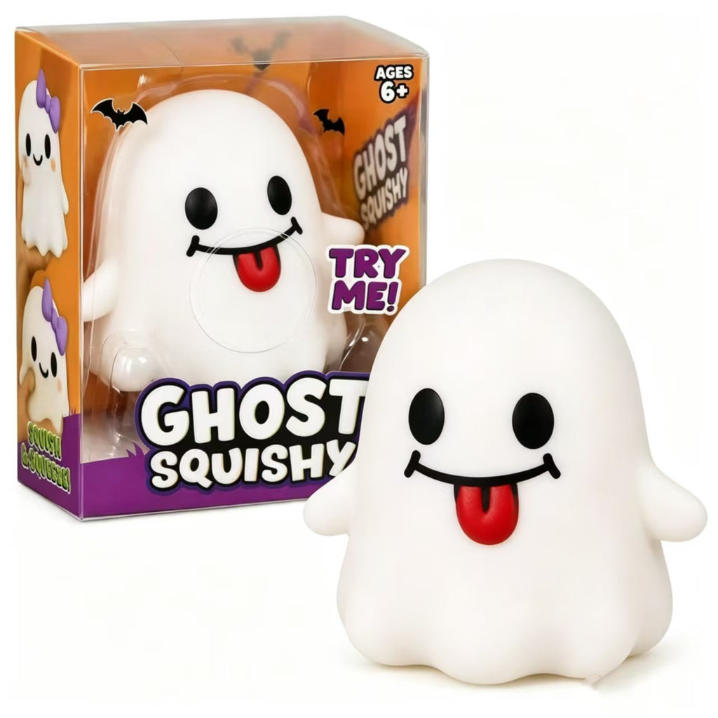 Halloween Ghost Pumpkin Squishy Toy Fidget Stress Relief Toy