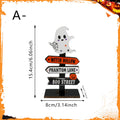 Wooden Halloween Tabletop Sign Seasonal Home Decor