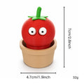 3D Printed Tomato Stress Relief Fidget Toy Desk Decoration