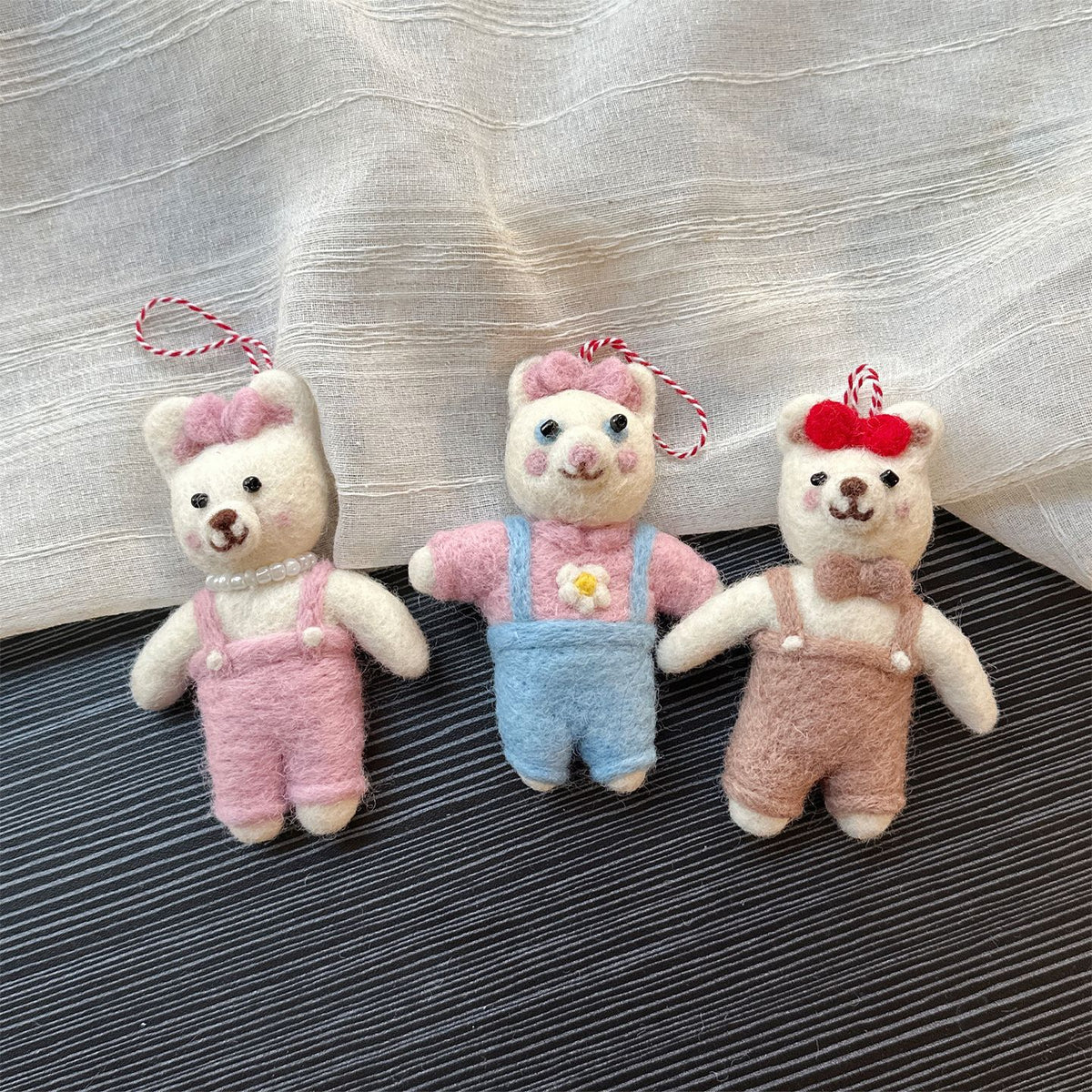 Handmade Felt Animal Hanging Ornament Bag Charm