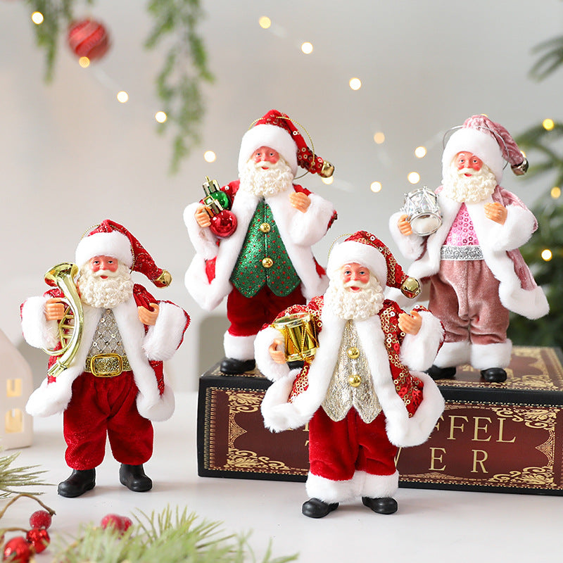 Santa Claus Christmas Figurine Holiday Tabletop Decor