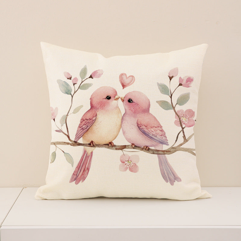 Valentine Pink Love Throw Pillow Covers Romantic Home Decor