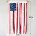 Fourth of July Patriotic Door Banner Stars Stripes Decor