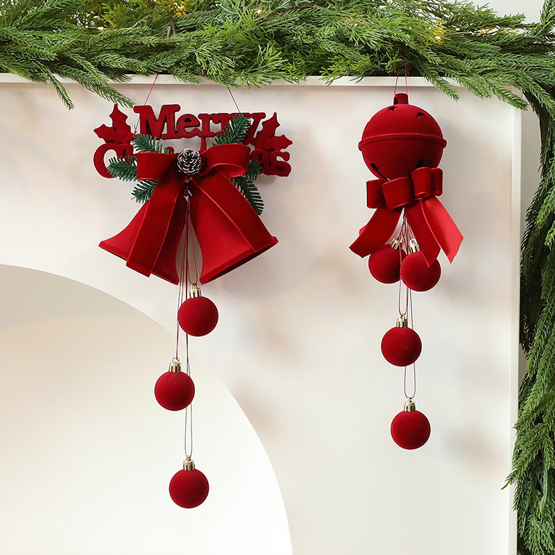 Velvet Christmas Hanging Ornament Holiday Tree Decoration