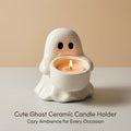 Ghost Candle Holder Halloween Tabletop Decoration