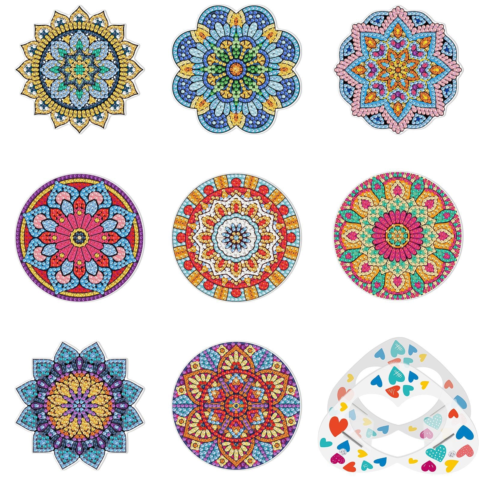DIY Diamond Painting Coaster Kit Creative Craft Set