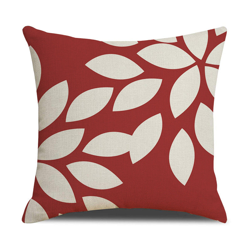 Nordic Geometric Linen Throw Pillow Cover for Home Decor