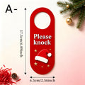Christmas Wooden Door Hanger Holiday Decor