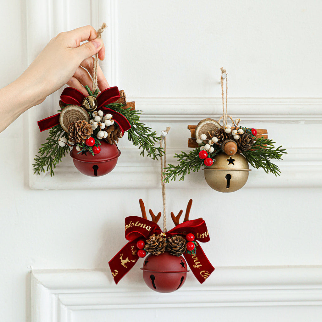 Christmas Bell Hanging Ornaments Festive Holiday Decor