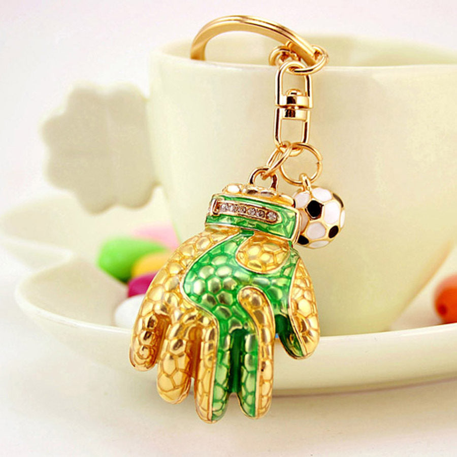 Soccer Ball Keychain Football Bag Charm Pendant