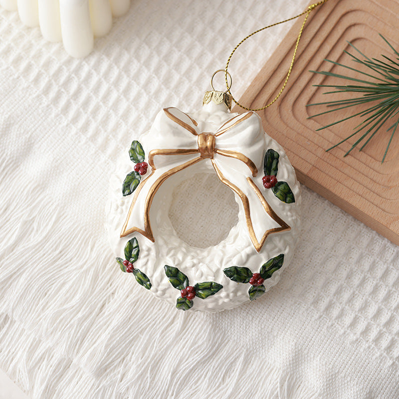 PVC Christmas Ornament Holiday Tree Hanging Decoration