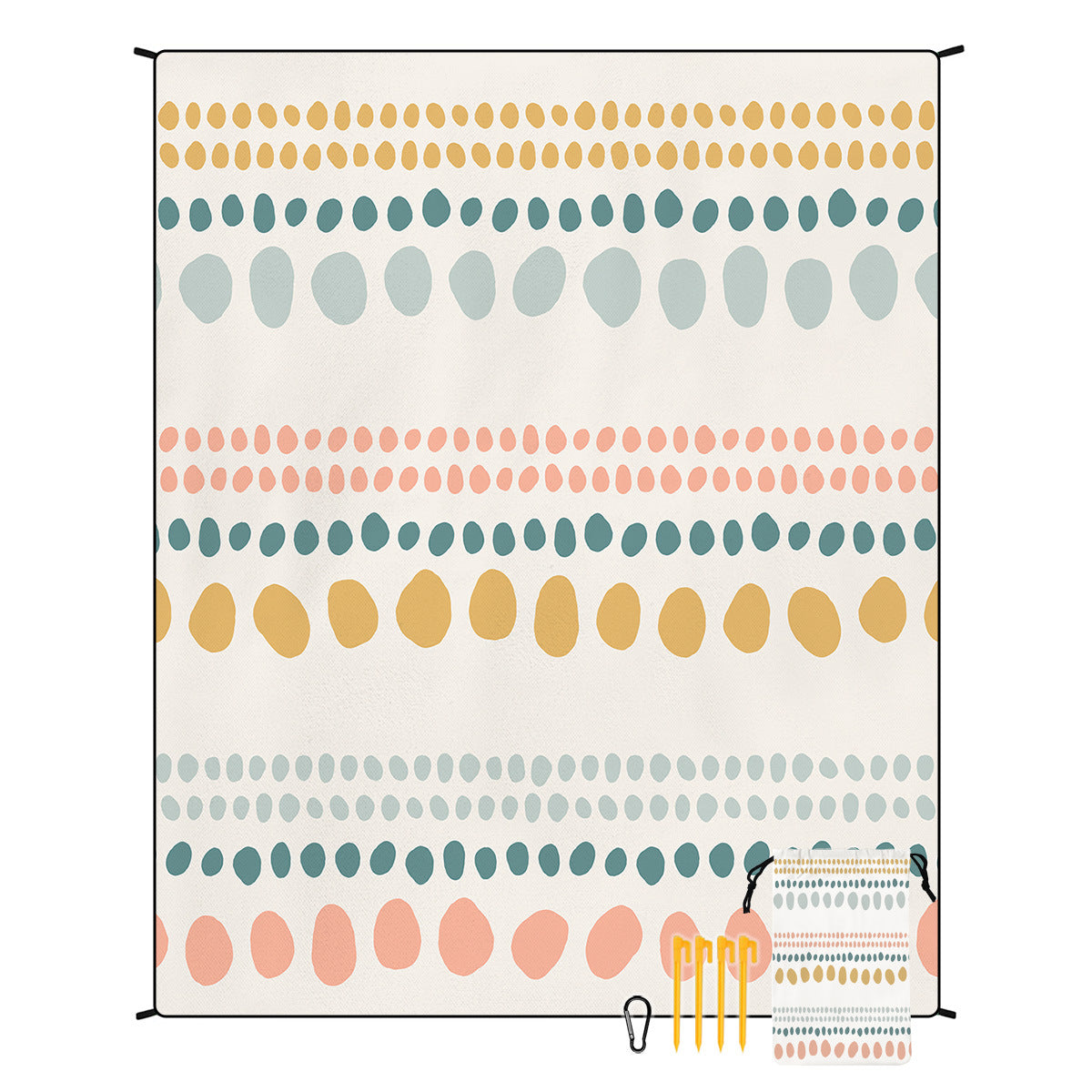 Boho Outdoor Beach Picnic Mat Large Waterproof Ground Sheet