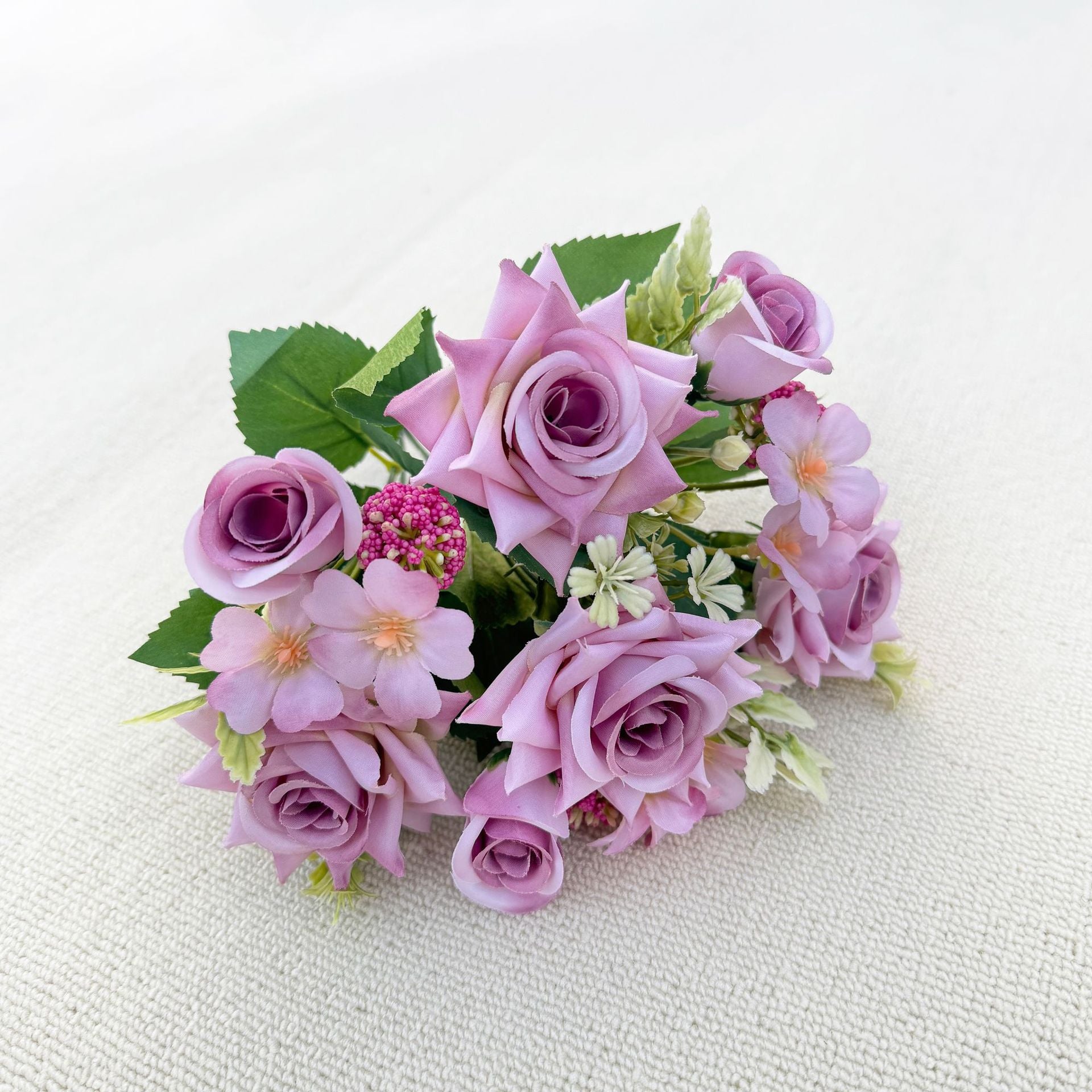 Valentine’s Day Romantic Faux Rose Bouquet Home Decor Gift