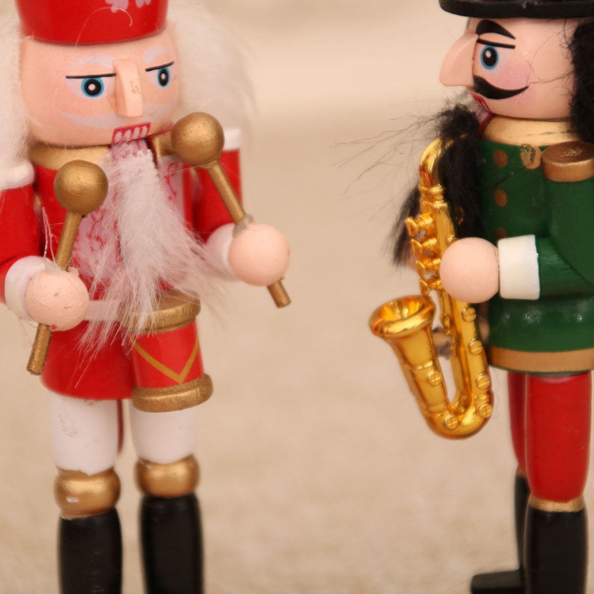 Christmas Nutcracker Wooden Figurine Holiday Table Decor