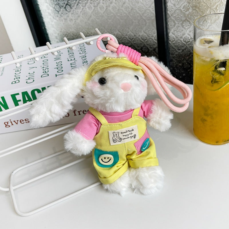 Cute Bunny Plush Keychain Bag Charm Gift Toy