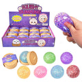 Sparkle Bead Filled Dumpling Shape Fidget Stress Toy