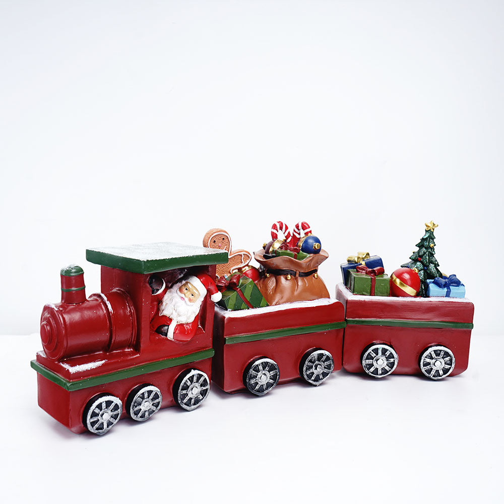 Santa Claus Resin Figurine Christmas Tabletop Decor