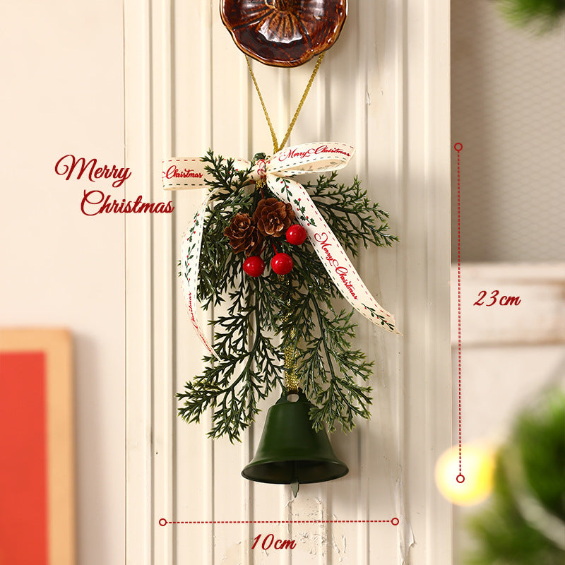 Christmas Hanging Bell Ornament Holiday Door Tree Decor