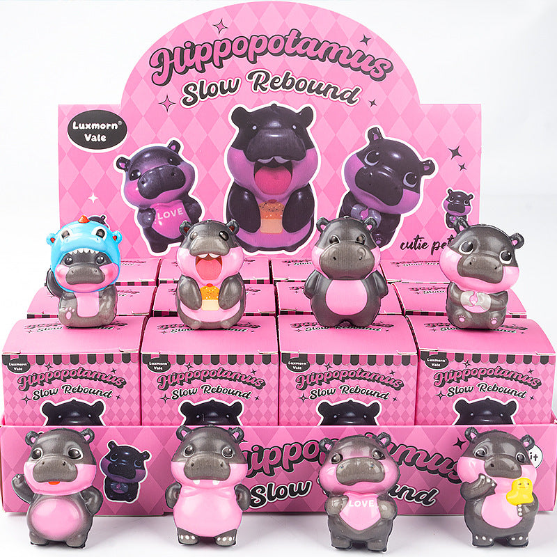 Cute Animal Squishy Slow Rising Stress Relief Toy Set