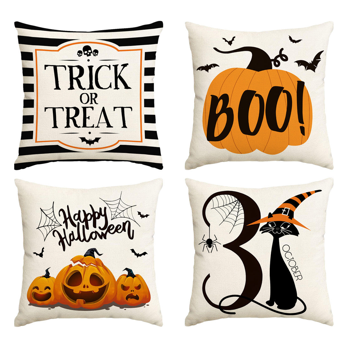 Halloween Pillow Cover Fall Holiday Home Decor