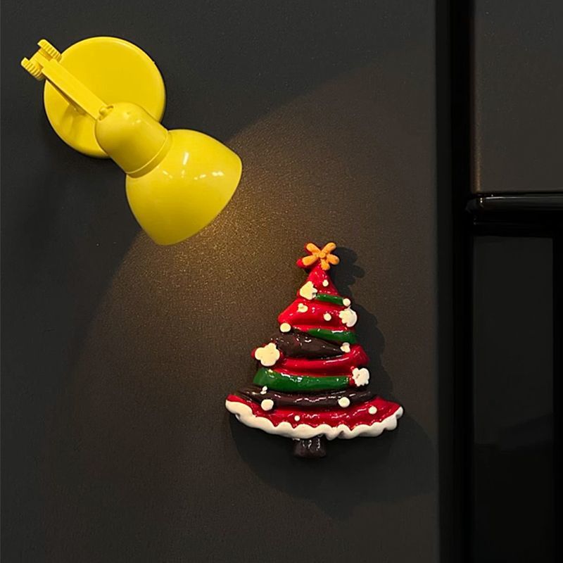 Resin Christmas Tree Fridge Magnet Holiday Decor