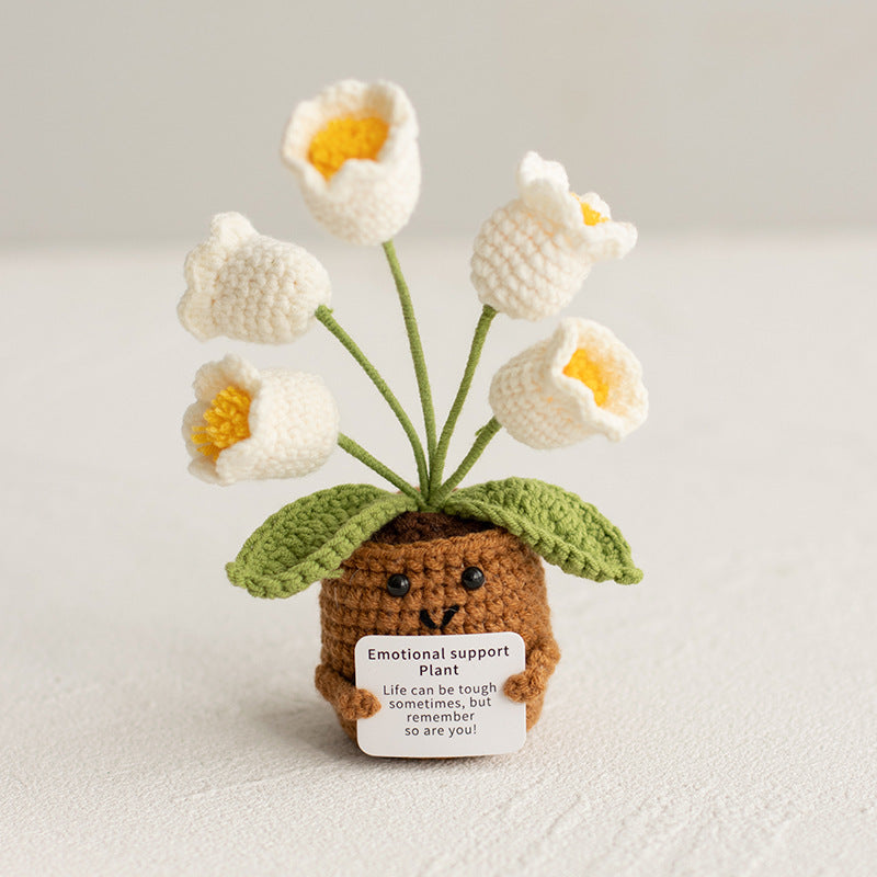Handmade Crochet Lily of the Valley Flower Home Decor