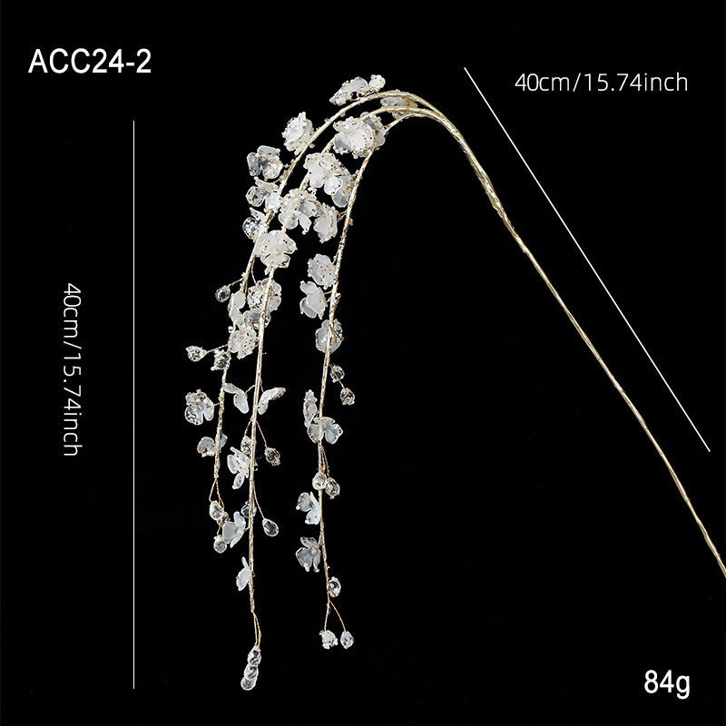 Acrylic Crystal Hanging Christmas Tree Pick Branch