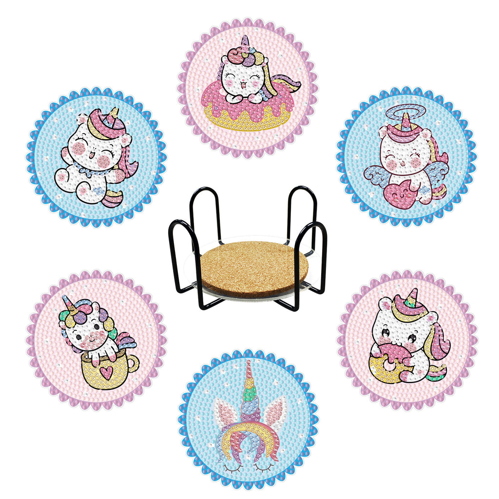 DIY Diamond Painting Coaster Kit Creative Craft Set