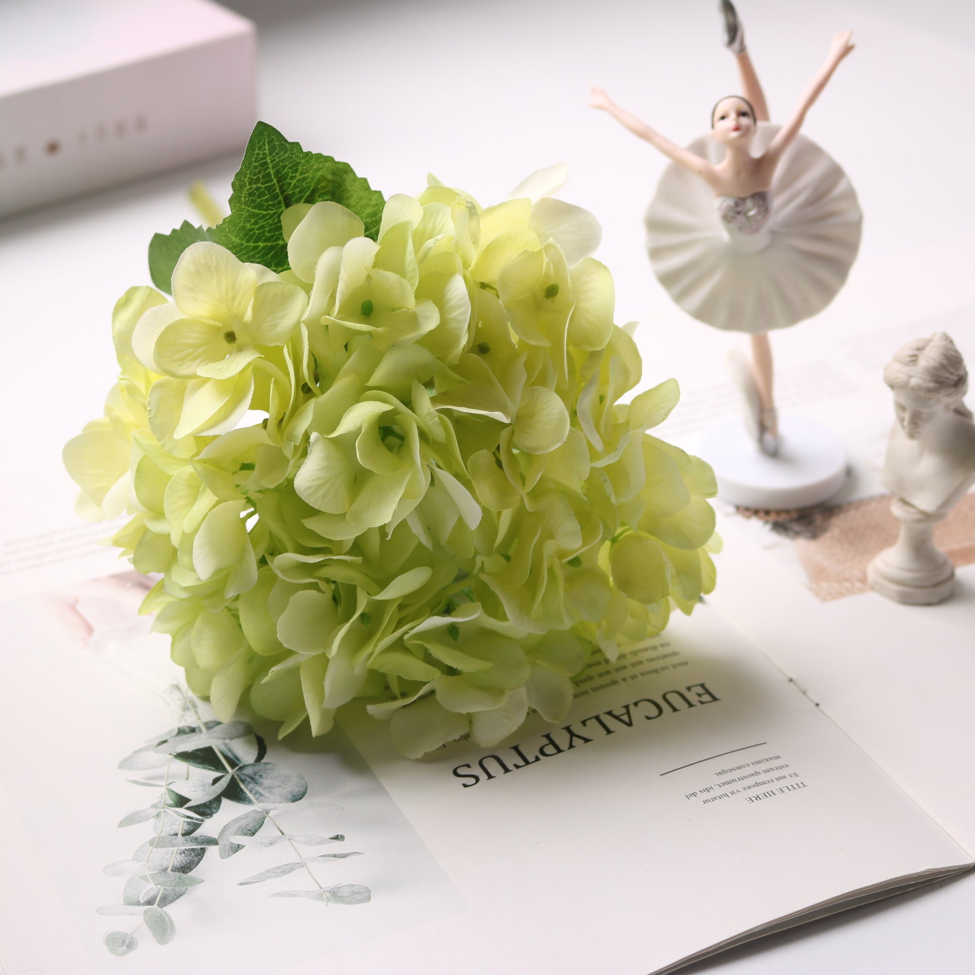 Artificial Hydrangea Flower Head Faux Wedding Home Decor