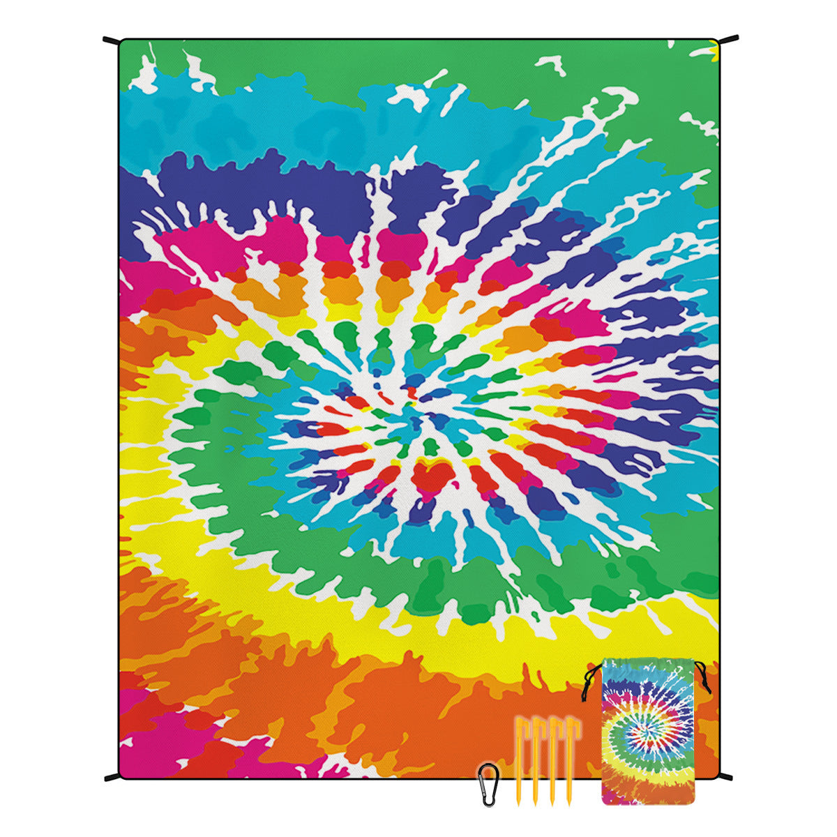Boho Outdoor Picnic Blanket Beach Mat for Camping Travel
